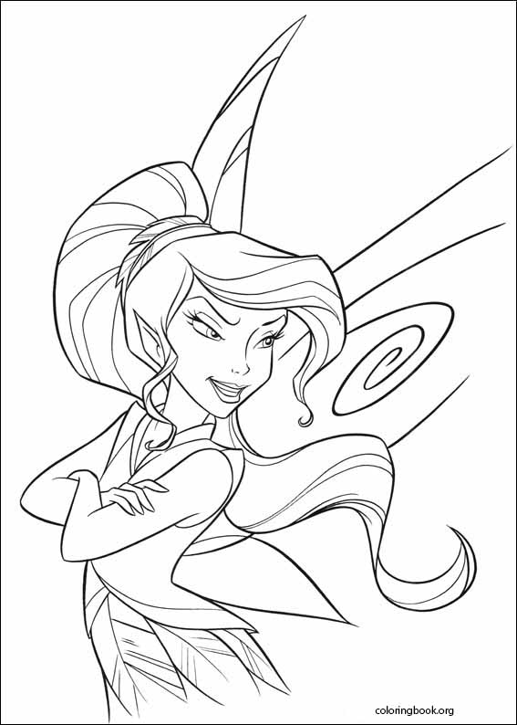 Tinker Bell coloring page (054)