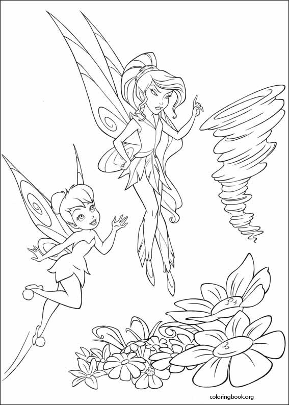 Tinker Bell coloring page (055)