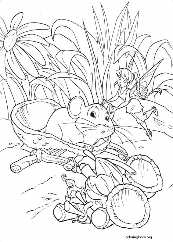 Tinker Bell coloring page (056)