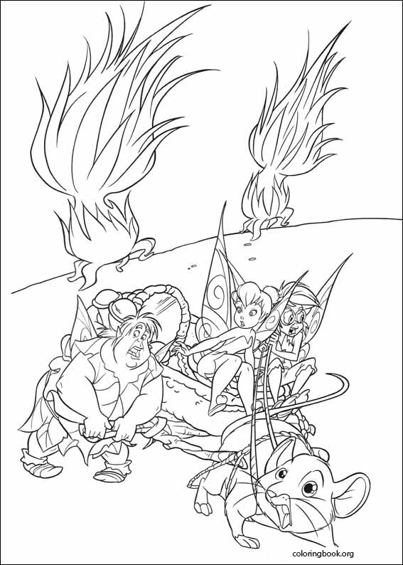 Tinker Bell coloring page (057)