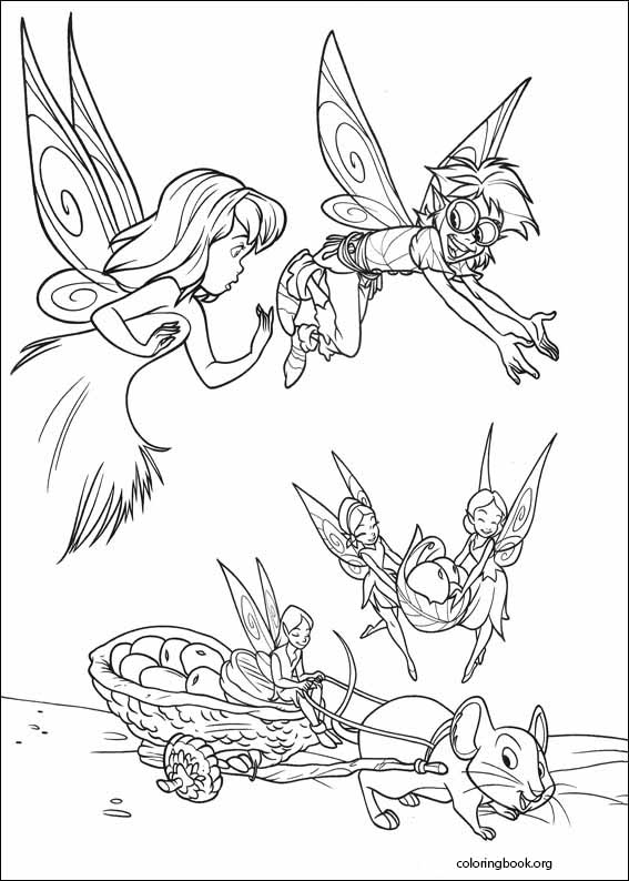 Tinker Bell coloring page (060)