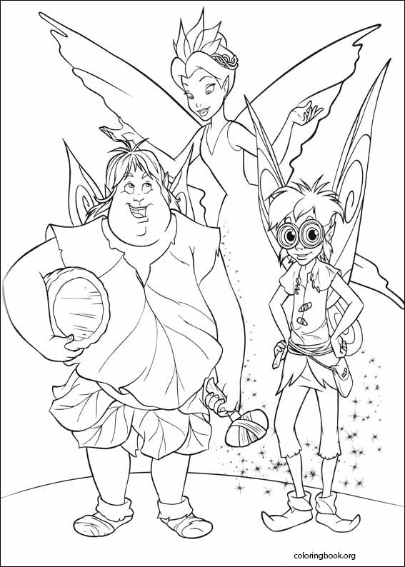 Tinker Bell coloring page (062)