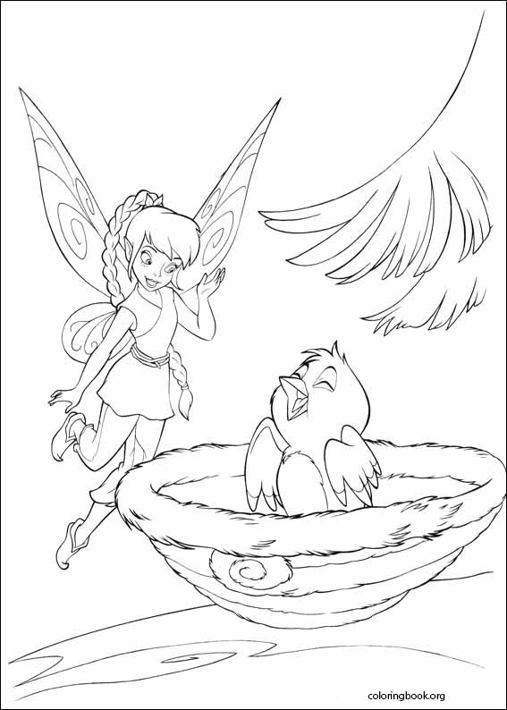 Tinker Bell coloring page (065)
