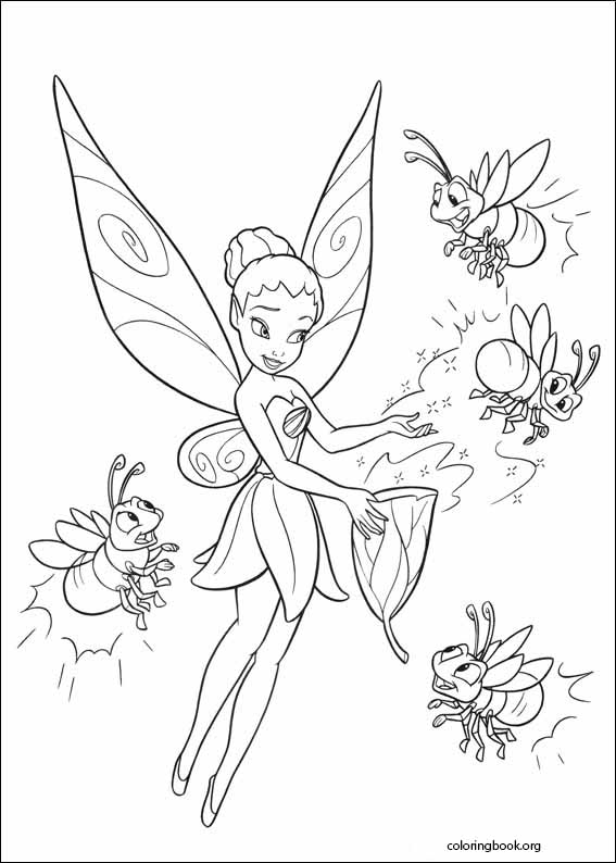 Tinker Bell coloring page (066)