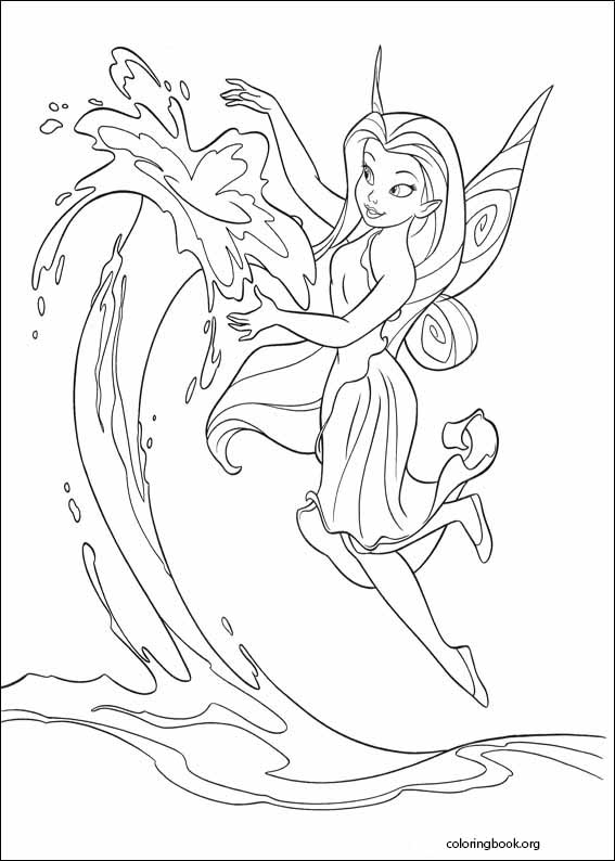 Tinker Bell coloring page (067)