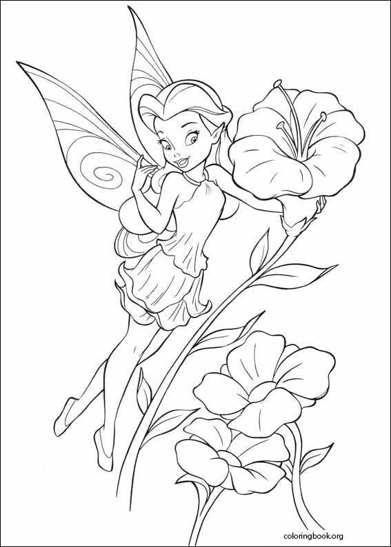 Tinker Bell coloring page (068)