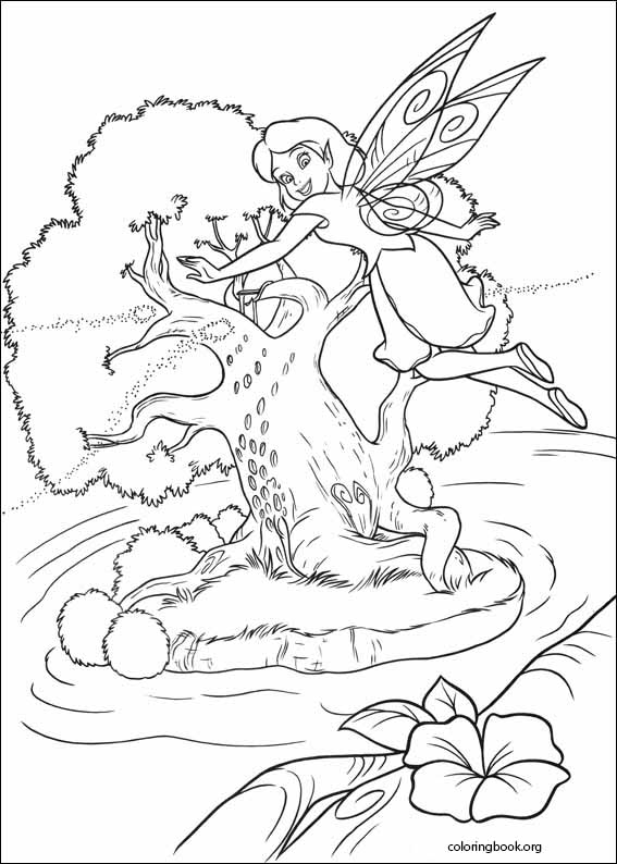 Tinker Bell coloring page (070)