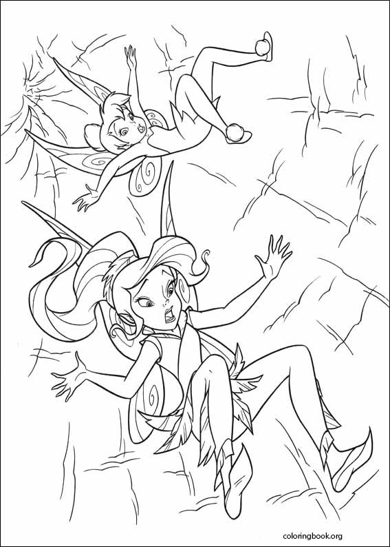 Tinker Bell coloring page (072)