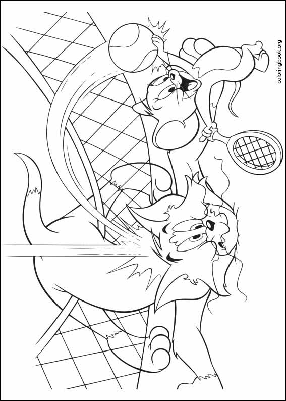 Tom And Jerry coloring page (001)