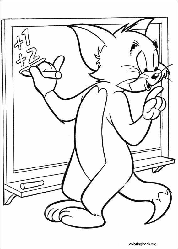 Tom And Jerry coloring page (009)