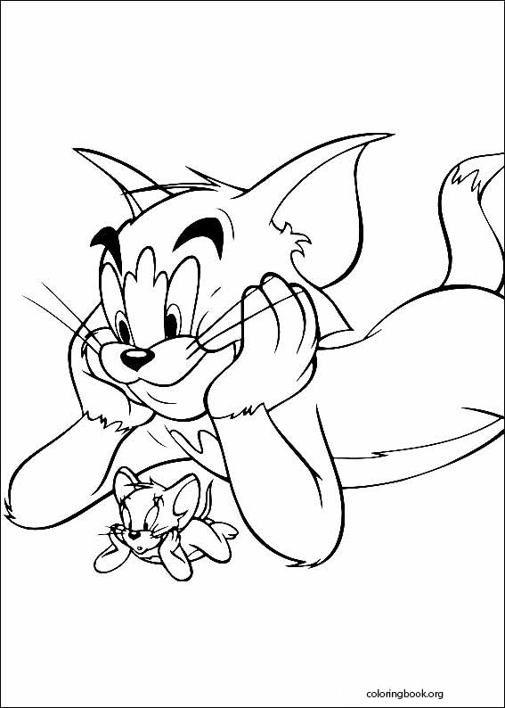 Tom And Jerry coloring page (013)