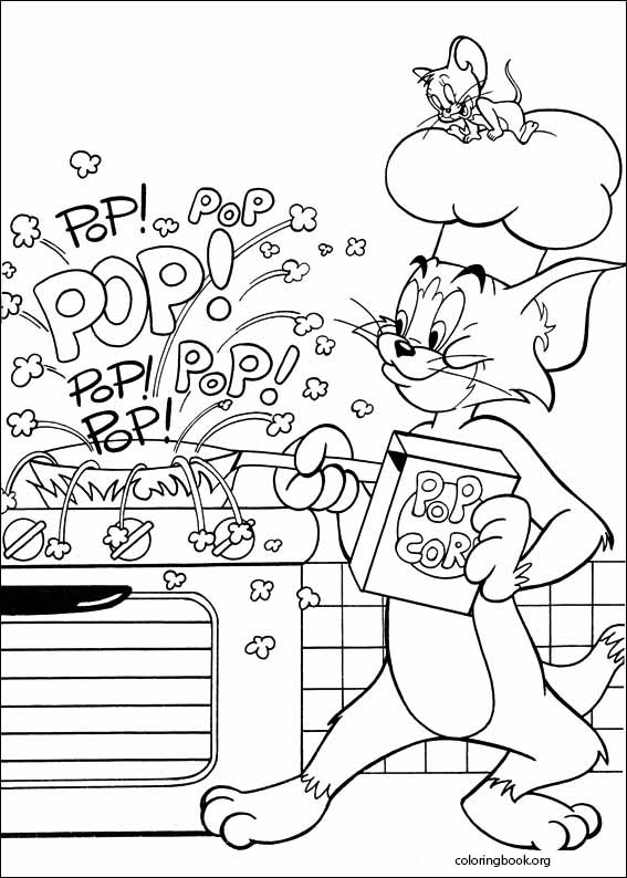 Tom And Jerry coloring page (020)