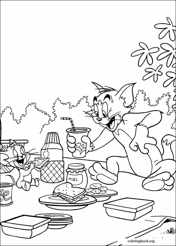 Tom And Jerry coloring page (022)
