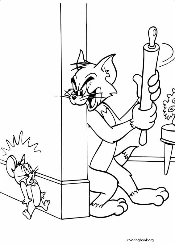 Tom And Jerry coloring page (028)