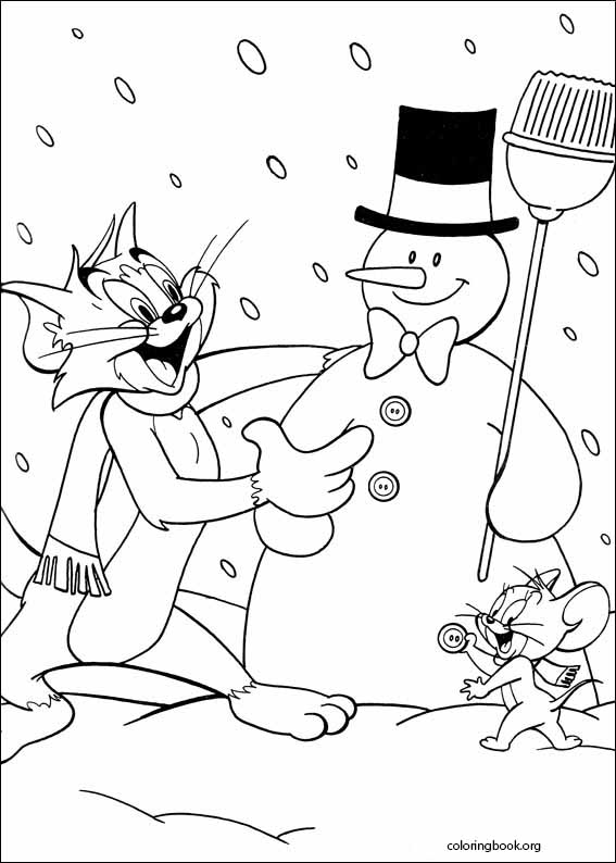 Tom And Jerry coloring page (029)
