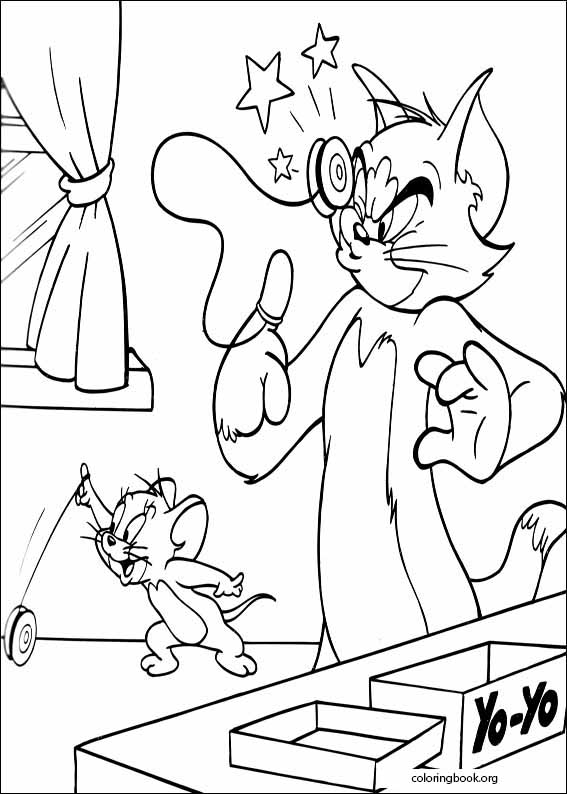 Tom And Jerry coloring page (031)