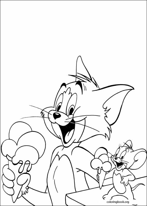 Tom And Jerry coloring page (032)