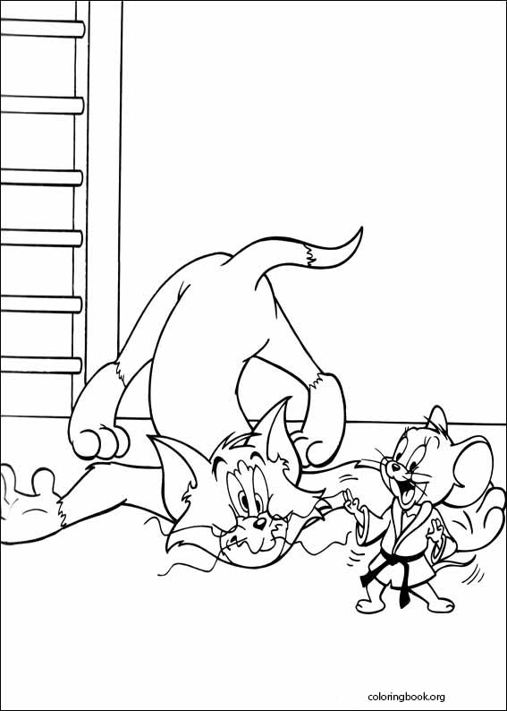 Tom And Jerry coloring page (033)