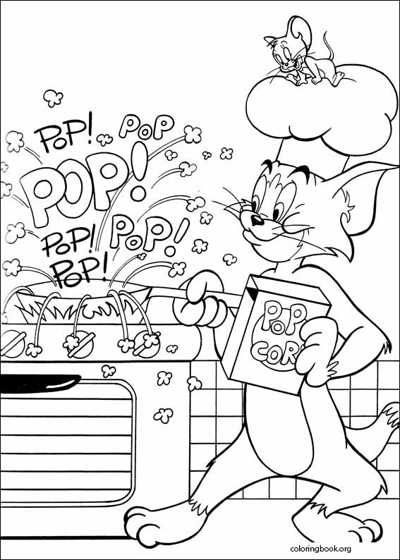 Tom And Jerry coloring page (034)