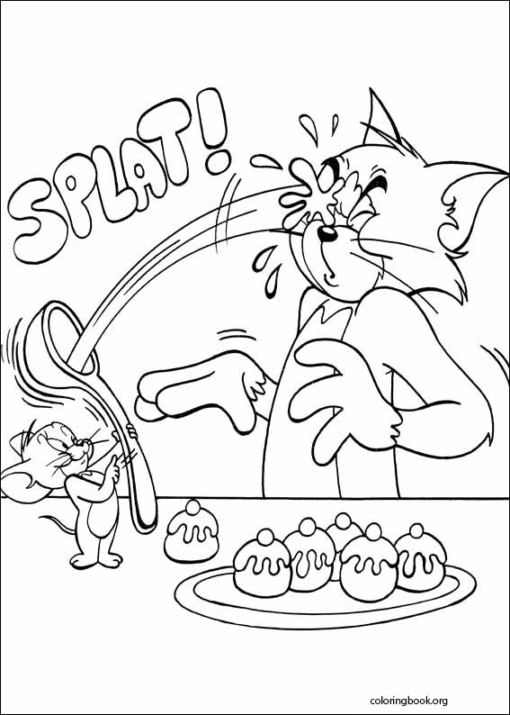 Tom And Jerry coloring page (037)