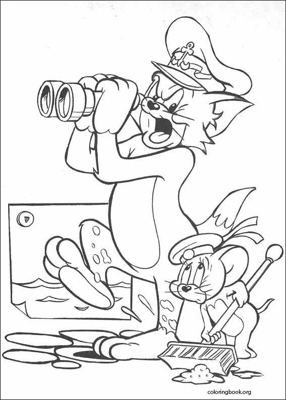 Tom And Jerry coloring page (039)