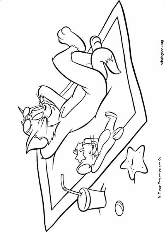 Tom And Jerry coloring page (040)