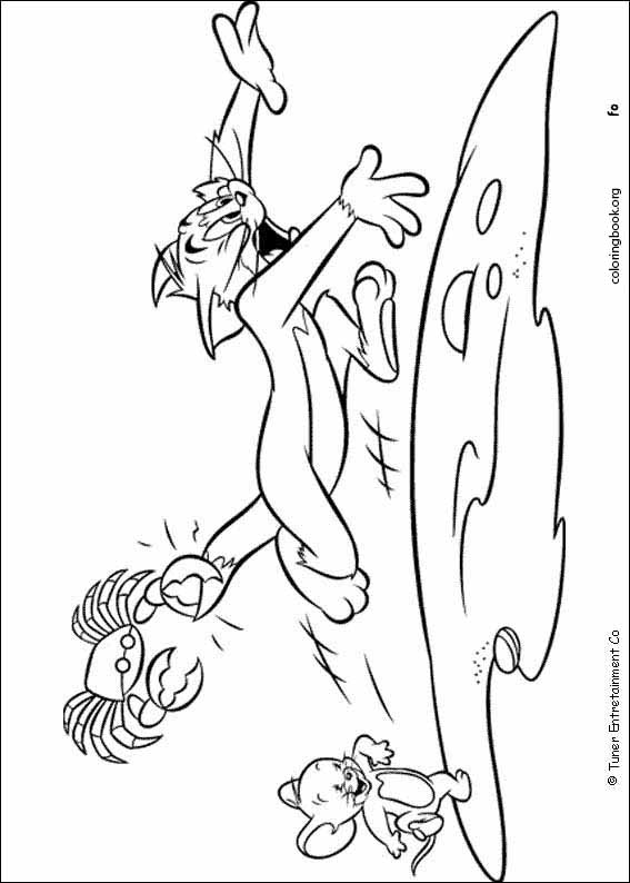 Tom And Jerry coloring page (046)