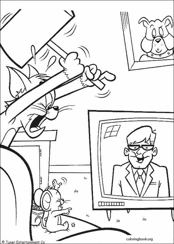 Tom And Jerry coloring page (054)