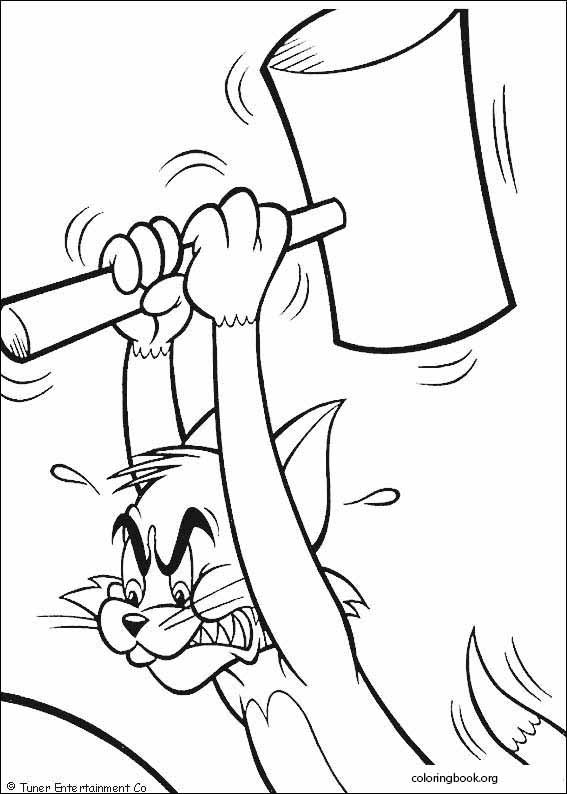 Tom And Jerry coloring page (055)