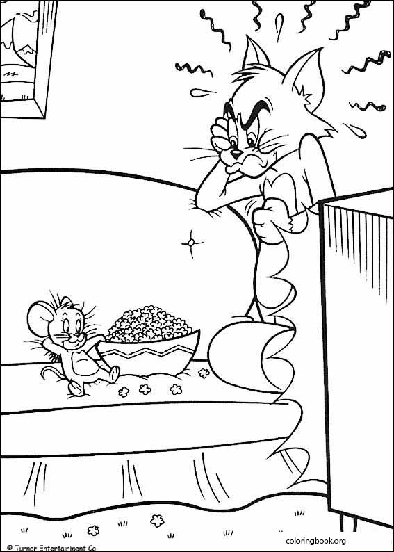Tom And Jerry coloring page (056)