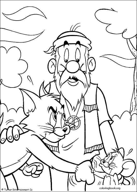 Tom And Jerry coloring page (062)