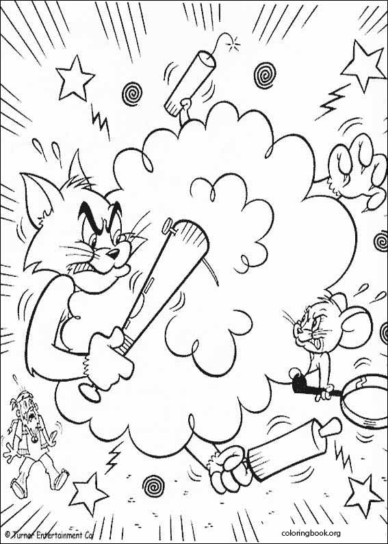 Tom And Jerry coloring page (064)