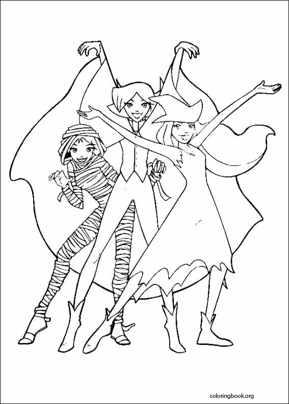 Totally Spies! coloring page (013)