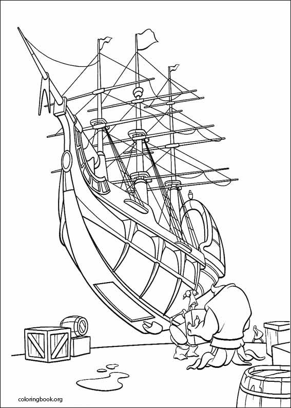 Treasure Planet coloring page (001)