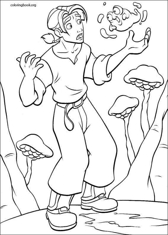 Treasure Planet coloring page (005)
