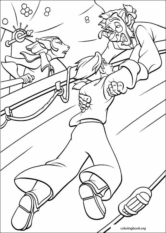 Treasure Planet coloring page (008)