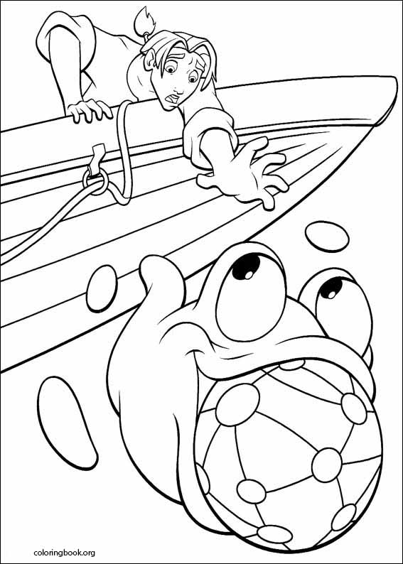 Treasure Planet coloring page (010)