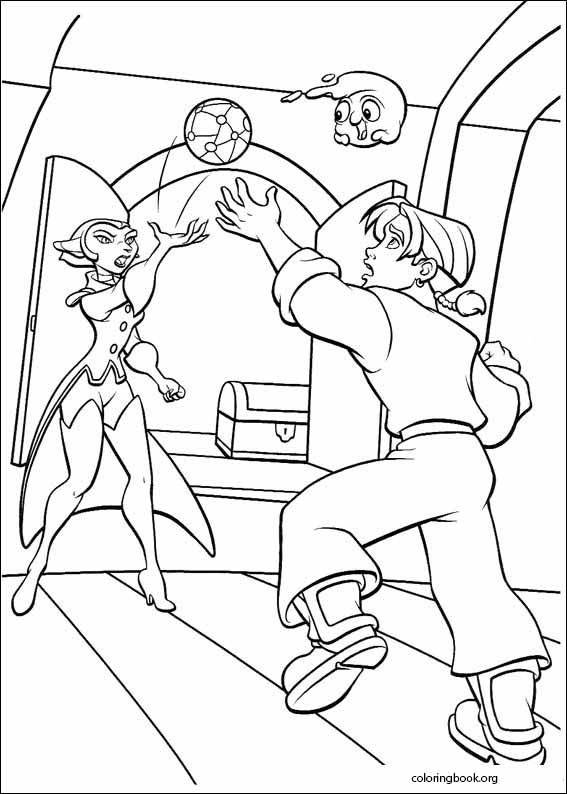Treasure Planet coloring page (011)
