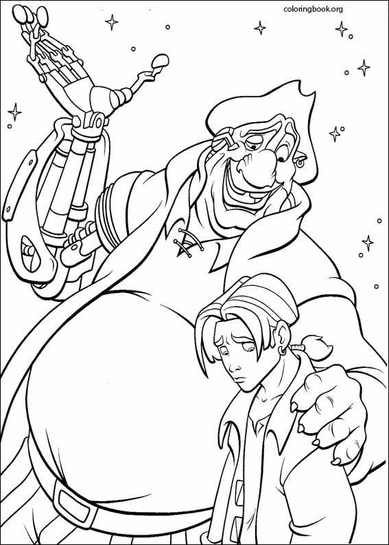 Treasure Planet coloring page (015)