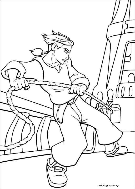 Treasure Planet coloring page (017)