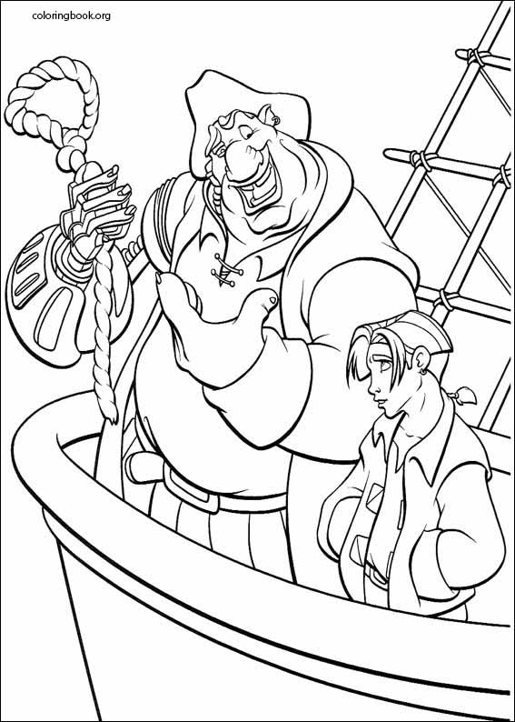 Treasure Planet coloring page (018)