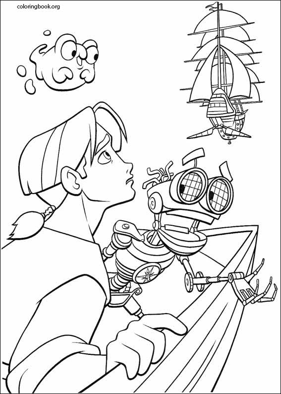 Treasure Planet coloring page (028)