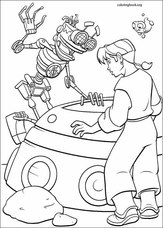 Treasure Planet coloring page (029)
