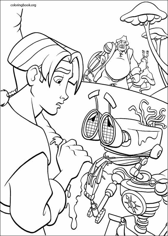 Treasure Planet coloring page (030)