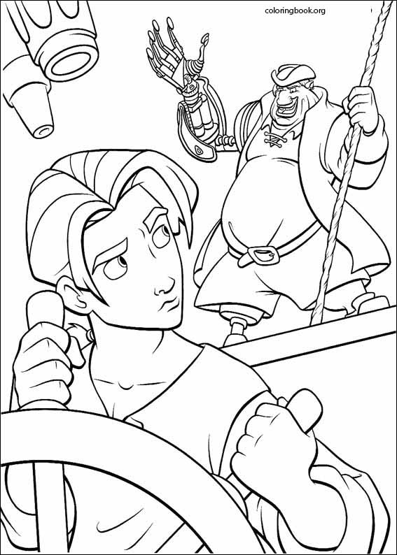 Treasure Planet coloring page (038)