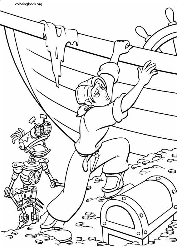 Treasure Planet coloring page (044)