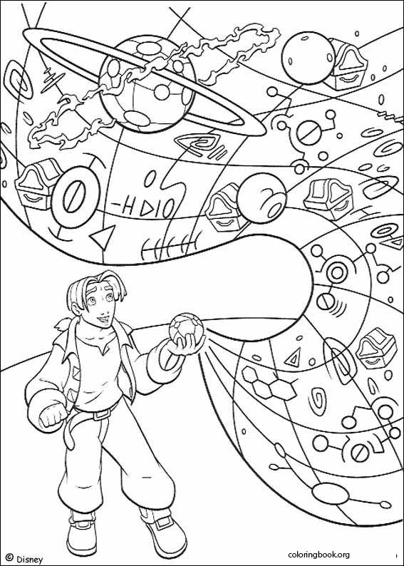 Treasure Planet coloring page (056)
