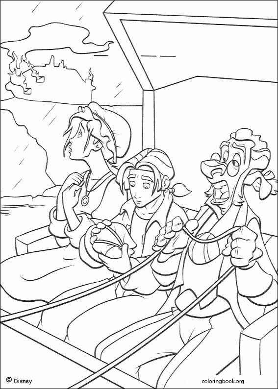 Treasure Planet coloring page (058)