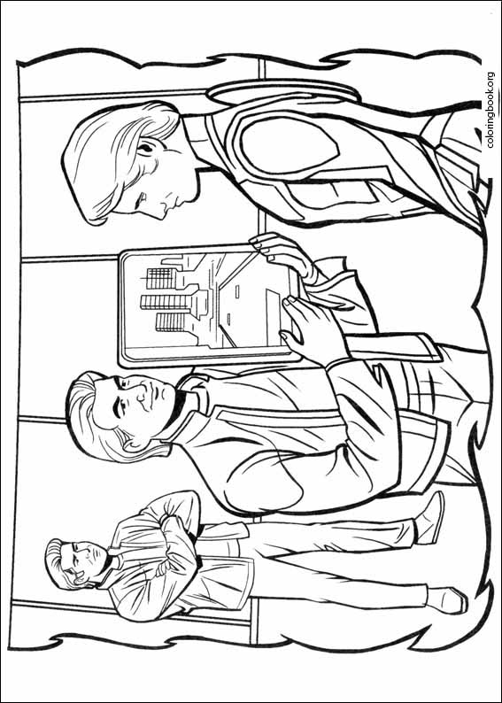 Tron coloring page (004)