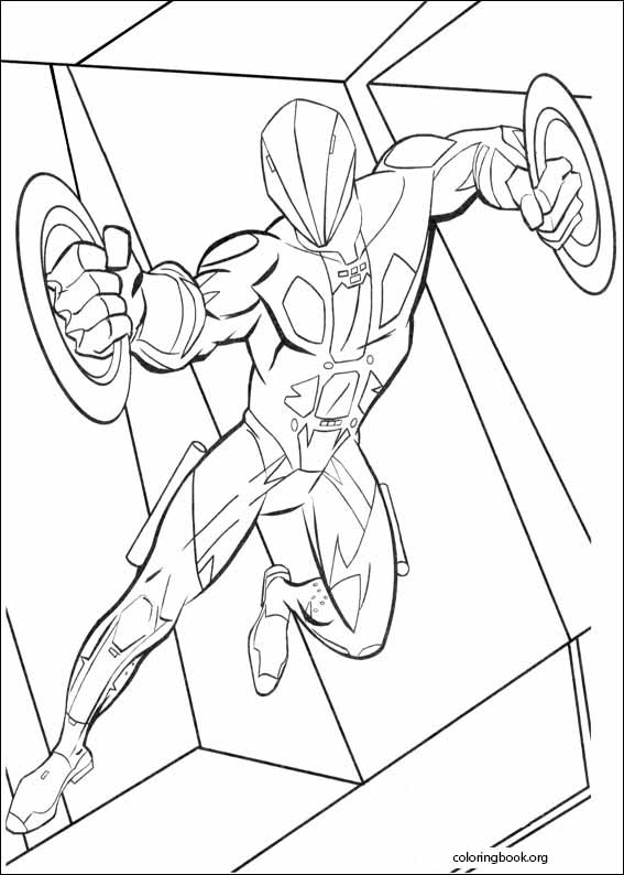 Tron coloring page (009)